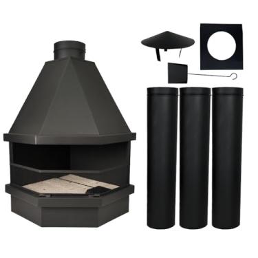 Imagem de LAREIRA CLÁSSICA DE CANTO - TR1555