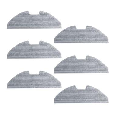 Imagem de neutop Almofadas de esfregão laváveis de substituição compatíveis com Eufy RoboVac G30 Hybrid, G20 Hybrid, G10 Hybrid, Robot Vacuums Accessory, pacote com 6.