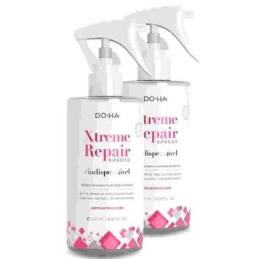Imagem de Kit 2 Unidades DoHa Reconstrutor Leave-in Bifásico Xtreme Repair 250ml