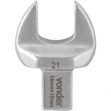 Imagem de Ponta Fixa 21mm 14x18mm Para Torquímetro Vonder