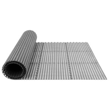 Imagem de Plactic Colchão subjacente RV Colchão base barreira de umidade sob colchão almofada para trailer, barco, campista, criando a cama seca e fluxo de ar (King)