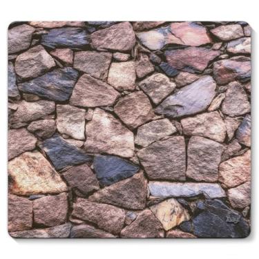 Imagem de Mouse pad Textura Muro de Pedras