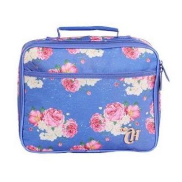 Imagem de Lancheira bolsa térmica marmiteira térmica juvenil Capricho 19856, Azu