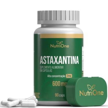 Imagem de Astaxantina Concentrada 2mg 90 Capsulas 600mg - Nutrione