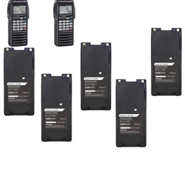 Imagem de Bateria de substituição Youejoeq2500mAh 7,2V Ni-MH para IC-F3GT, IC-F40GS, IC-F40GT, IC-F41GS, IC-T3H, IC-U82, IC-V8, IC-V81, IC-V82, serve para peça nº BP-209, BP-209N, BP-210, BP-2100 N, BP-222,