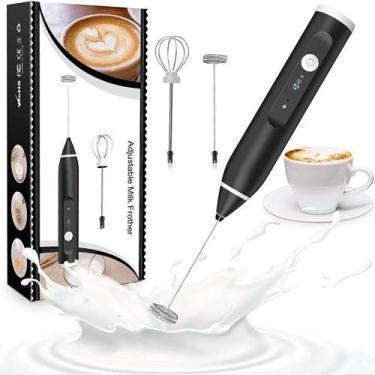 Imagem de Espumador Mini Mixer 2 Em 1 Misturador Cappuccino Café Leite - Higa
