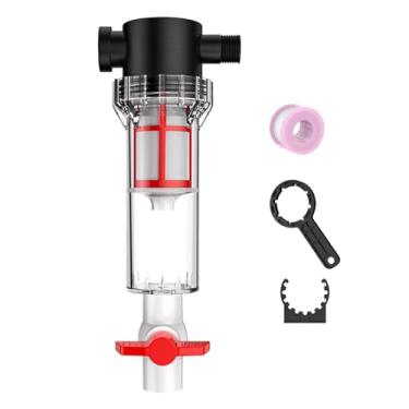 Imagem de Stgfyxgs Filtro Interno para Aquário, Limpador de Rosca de 1/2", Anel de Vedação de Silicone Multiuso, Acessórios Transparentes, Filtro, Malha 200