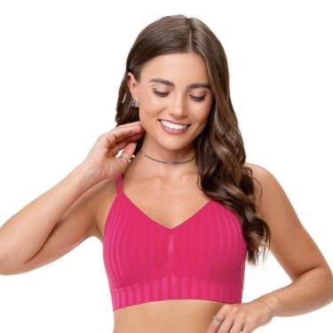 Imagem de Top Jacquard com Bojo Removível sem Costura Pitaya Zee Rucci, P