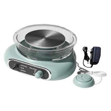 Imagem de UGPLM Roda de cerâmica infantil com velocidade ajustável para modelagem de, roda de cerâmica de mesa para crianças iniciantes para projetos de, Verde