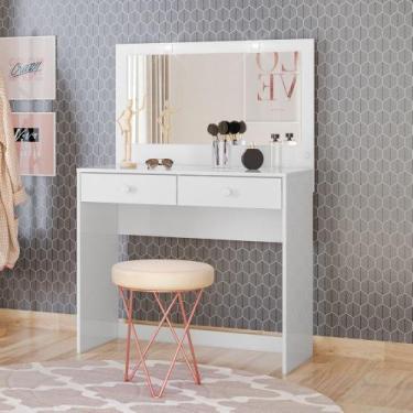 Imagem de Penteadeira com Led Daila Henn, Branco