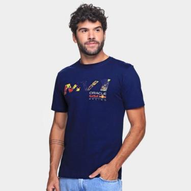 Imagem de Camiseta Red Bull Super Max Unissex, Azul, G