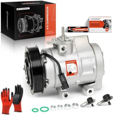 Imagem de A-Premium Compressor De Ar Condicionado Com Embreagem Compatível Ford F-250 Super Duty 2008-2010, F-350 F-450 F-550 5,4 L 6,8