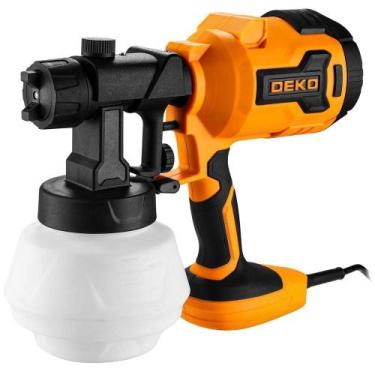Imagem de Pistola Pintura Pulverizadora HVLP 550W 800ml 220V - Deko