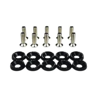Imagem de Parafusos M6 Para Carro, 10 Peças, Arruelas Para Para-lama, Parachoque