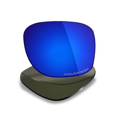 Imagem de Mryok Lentes de reposição polarizadas Plus compatíveis com Oakley Crosslink Zero OX8076 56 mm - azul escuro