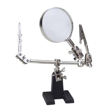 Imagem de Lupa De Mesa Western Com Garras Para Solda