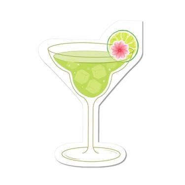 Imagem de 100 guardanapos em forma de vidro martini, suprimentos de festa de arco de martini com design de laço rosa - guardanapos descartáveis para decorações de aniversário de meninas, celebrações de noivado