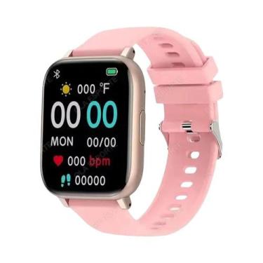 Imagem de Relógio Inteligente Feminino HD AMOLED Android IOS Monitor De Saúde De