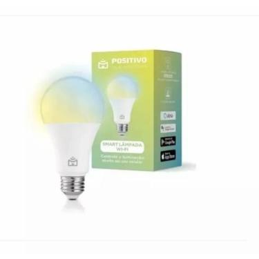 Imagem de Lâmpada Inteligente Positivo Smart Lite Wi-Fi 7W Compatível Com Alexa 