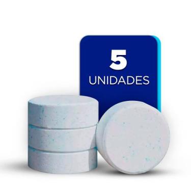 Imagem de Kit 5 Pastilha De Cloro Organico 5 Em 1 Desinfetante Clarificante Algi