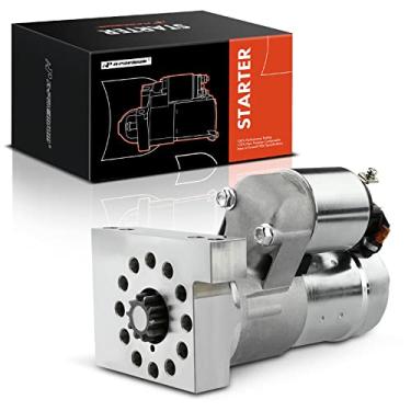 Imagem de A-Premium Motor de arranque compatível com Chevy SBC BBC GM High Torque Mini Racing OSGR, 12V 1,4kW 10 dentes no sentido horário, substituto # 19695N, 19695, S114-823, S114-823S