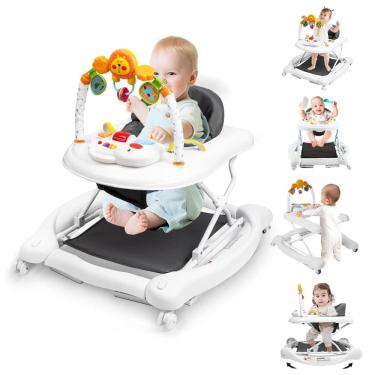 Imagem de 5 em 1 Baby Walker. Caminhantes de bebê para meninos meninas de 6 a 18 meses. Walker de...