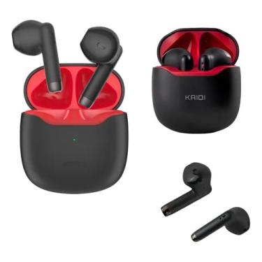 Imagem de Fone Bluetooth com Estojo Recarregável, Cancelamento de Ruído e Bateria de Longa Duração – Ideal para Música e Chamadas (Preto)