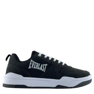 Imagem de Tênis Everlast Blazer Masculino Casual Conforto SEMA195, Preto, Branco