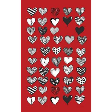 Imagem de Cannabis Rating Journal - Hearts I: 5 X 8 200 Page:100 Sheet Blank Form Discreet THC CBD Cannabis Rating, Heart