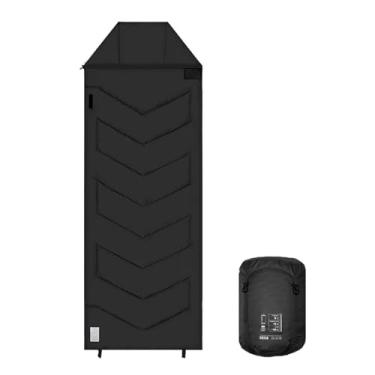 Imagem de Luocute Saco de Dormir para Adultos, Saco de Dormir Retangular Vestível para 4 Estações Em Clima Frio para Acampamento e Caminhada, -10 ℃ a 5 ℃ Mochila de Calor Com Saco de Material de (Crepúsculo