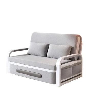 Imagem de Sofá-cama dobrável Sala de estar Sofá-cama dobrável uso duplo, unidade pequena individual(Médio)