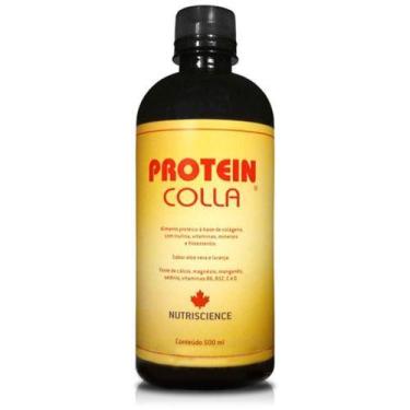 Imagem de Proteincolla Colágeno Hidrolisado 500ml - Suplemento Nutricional da Nu