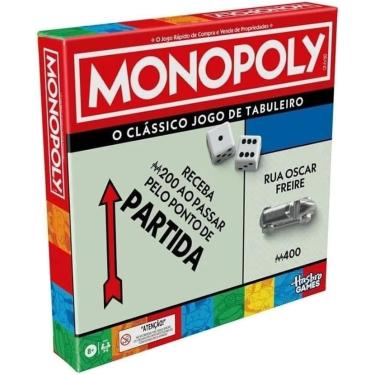 Imagem de Jogo De Tabuleiro Monopoly Classic Refresh Hasbro - G0009