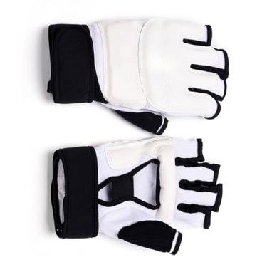 Imagem de aqxreight P Taekwondo Karate Luvas PU Couro de Espuma Macia de Algodão PU Protector de Mão para Saco de Kickboxing u, Artes marciais. Taekwondo Gloveskarate Luvaspu Bolsa de Treinamento Glovesspar