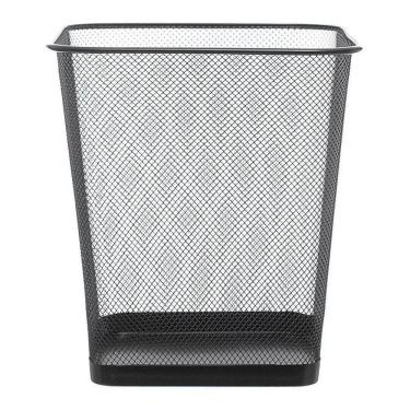 Imagem de 2X Lixeira Telada De Metal Quadrada - 12 Litros