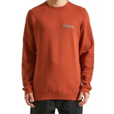Imagem de Moletom Hurley Careca Square WT24 Masculino-Masculino