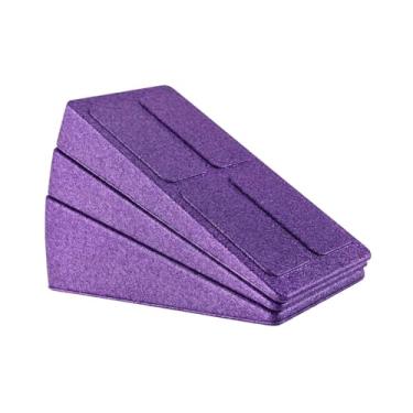 Imagem de Generic 3x de cunha para agachamento, pranchas elásticas para alongamento de pernas, alongamento de panturrilhas para ioga, mulheres e homens, Roxo