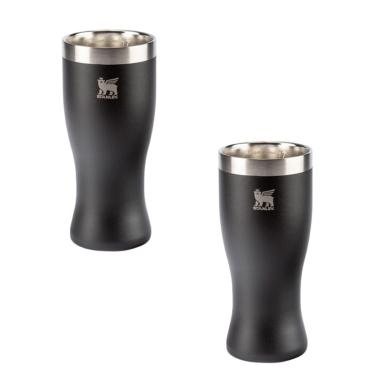 Imagem de KIT STANLEY 2 COPOS TÉRMICOS PILSNER GLASS HAPPY HOUR 444ML