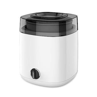 Imagem de Máquina de Raspadinha Máquina de Sorvete Automática Doméstica Faça Você Mesmo Iogurte Frutas Refrigeração Independente Congeladores Gelo Faz Sorvete Cremoso