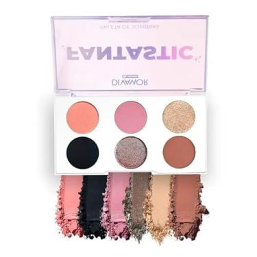 Imagem de Divamor, Paleta de Sombras Divamor Fantastic 2 Tons Neutros e Intensos
