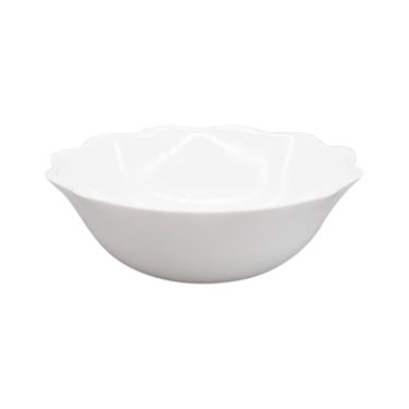 Imagem de Petisqueira Opaline Flor Blanc Cazza Branca