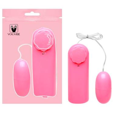 Imagem de Vibrador Bullet com Fio Multivelocidade, Cápsula Compacta e Discreta, Material Suave, Portátil para Viagens, Cor Rosa – Estimulação Precisa