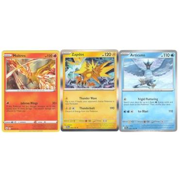Imagem de Articuno Zapdos Moltres – Pokemon Legendary Card Lot – Journey Together Twilight Masquerade - 032/159