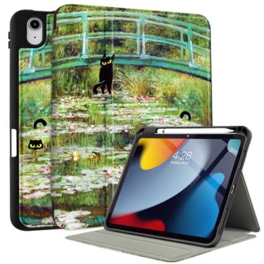 Imagem de Vimorco Capa para iPad (A16) 11ª geração de 11 polegadas (2025), para iPad 10ª geração de 11 polegadas (2022), capa protetora com suporte para visualização em vários ângulos com suporte para lápis