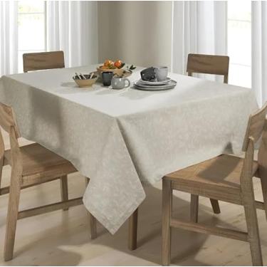 Imagem de Toalha de Mesa Retangular Dóhler Clean Linhares Pauline 8 Lugares