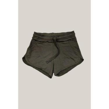 Imagem de Shorts Moletom Feminino WSS Brasil Basic-Feminino