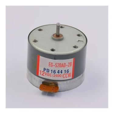 Imagem de OQVXFAUZA EG-530AD-2B Mudo 32 mm Arranque Eletrônico Redondo DC 12V 2400RPM Gravador de Baralho de Fita Cassete Eletrônico Starter