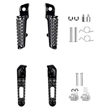 Imagem de KASIMT Apoio Para Os Pés Dianteiro E Traseiro Para Motocicleta, Compatível Com Honda Cbr600Rr 2003-2019 Cbr1000Rr 2004-2016