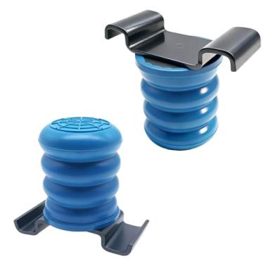 Imagem de SSR-612-40 Sistema de suspensão traseira azul, molas auxiliares de batente compatíveis com Toyota Tacoma 2016-2023, Hilux 2016-2023, Nissan Frontier 2016-2023, Isuzu Dmax 2013-2021, 2/4WD