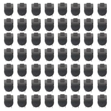 Imagem de Bonsicoky 50 clipes de cubo para paredes de tecido - clipes elegantes e resistentes para proteger documentos de escritório, fotos e muito mais, capacidade para 40 folhas